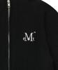 Mucent Orchid Ribbed Crop Knit Zip-Up (7 Colors)