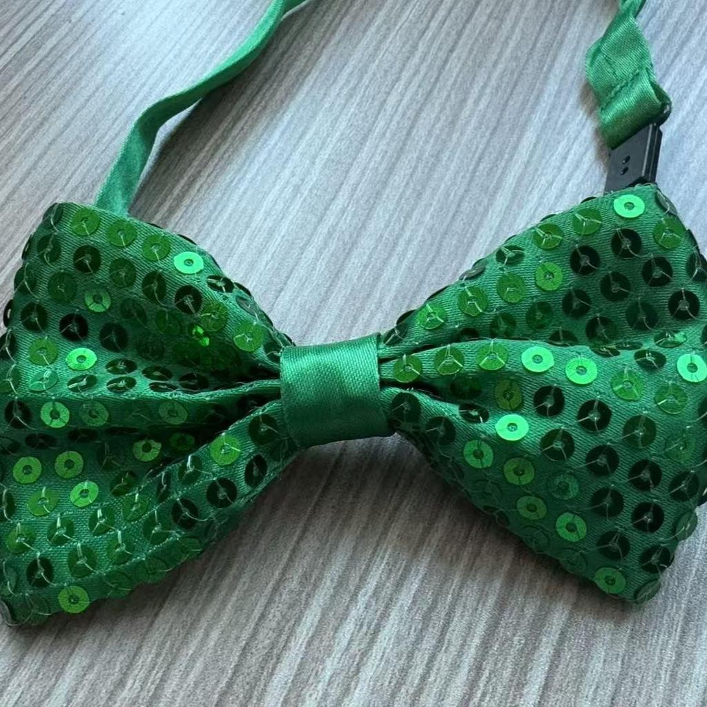 Papillon a Paillettes Monocolore per Palco e Cerimonie di Diploma per Bambini