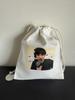 [USED] BTS Jungkook JK Drawstring Bag Single Rope Type