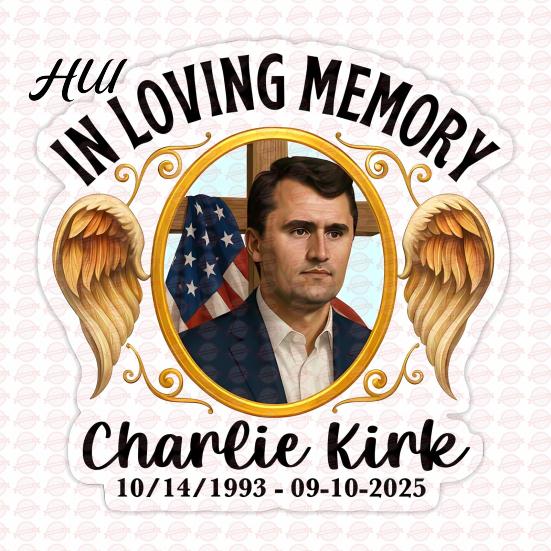 Weatherproof American Flag Sticker 10Pcs Commemorative Charlie Stickers Patriotic Vinyl Decals USA Long-lasting Adhesive Decal Laptop for Car