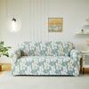Stretchable Printed Sofa Covers Full Set Universal Slipcovers Soft Fabric Sofa Protector