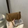 Bag Women's Bag 2025 Autumn New European and American Retro Armpit Bag Fashionable Versatile Shoulder Bag Small Square Bag