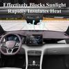 For BYD SEAL U DM-i EV Song Plus Sealion 6 Dashboard Sun Shade Mat AWD Version Suede Center Console Suede Mat D1
