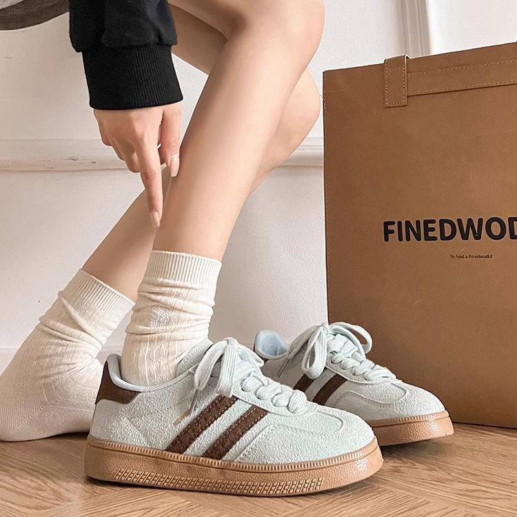 

Retro German training shoes spring 2025 Korean version of little white shoes women s versatile niche little white shoes student sports and leisure b 35