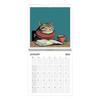 2026 Cat Calendar 21.5*21cm Paper With Fun Illustrations Monthly Calendar Decoration