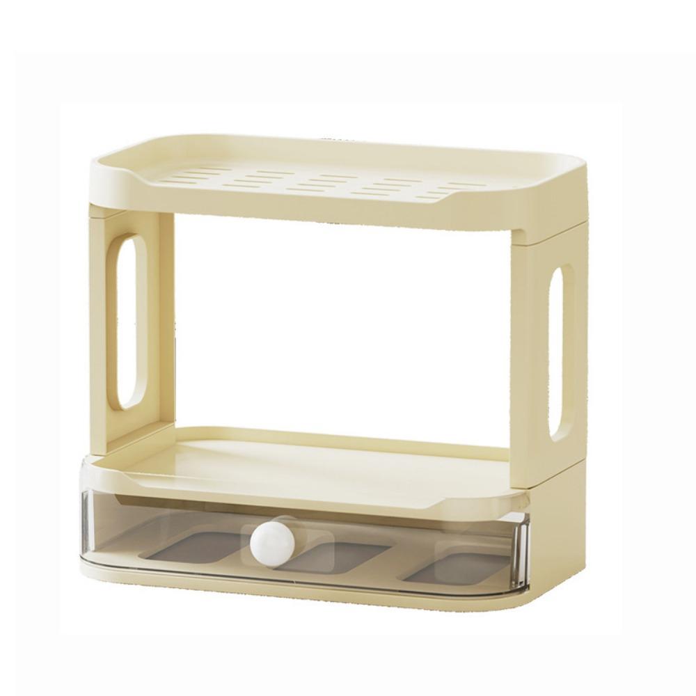 

Space Saving Cup Drainage Rack Plastic Coffee Tea Bag Organizer Practical Water Cup Holder Kitchen бежевый