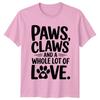 Paws Claws And A Whole TShirt Veterinarian Veterinary Gift For Him And Her