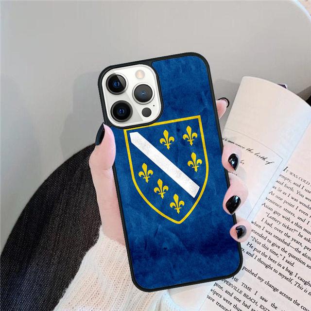 Bosnia and Herzegovina Flag Phone Case Cover For iPhone 17 Air 15 16 14 11 13 Pro Max 12 Plus Max Cover Coque