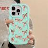 Soft Phone Cover Case for iPhone 17 Air 15 Plus 12 14 8 16 Pro Max 13 XR 11 Pink Bow