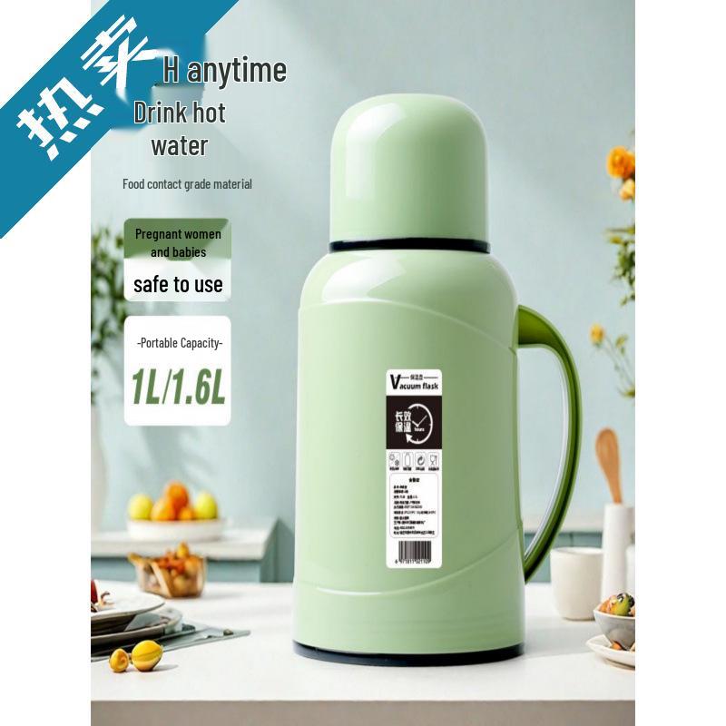 2026 Compact Insulated Thermos Flask for Home, Lightweight and Old-Fashioned Design, Perfect for Students and Hot Water Use