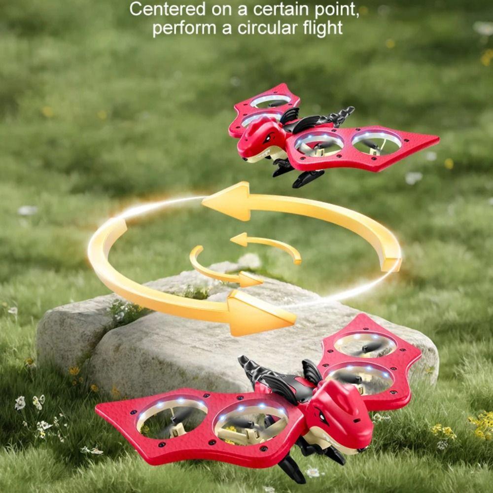 EPP Foam Dinosaurs RC Plane Gravity Sensing 2.4G Radio Control Plane  Kids Toddlers Children