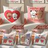 Cartoon Bubu & Dudu Lovely Pillow Case Comfort Sofa Bed Silky Elegant Invisible Zipper Decorative Cushion Cover