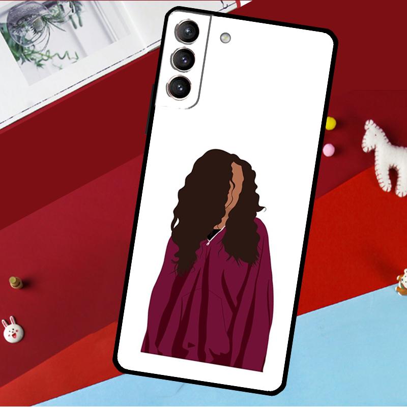 Euphoria Zendaya Rue Funda For Samsung Galaxy S26 S25 S24 S21 S22 S23 Ultra S10 Plus S20 FE S25 FE Phone Case