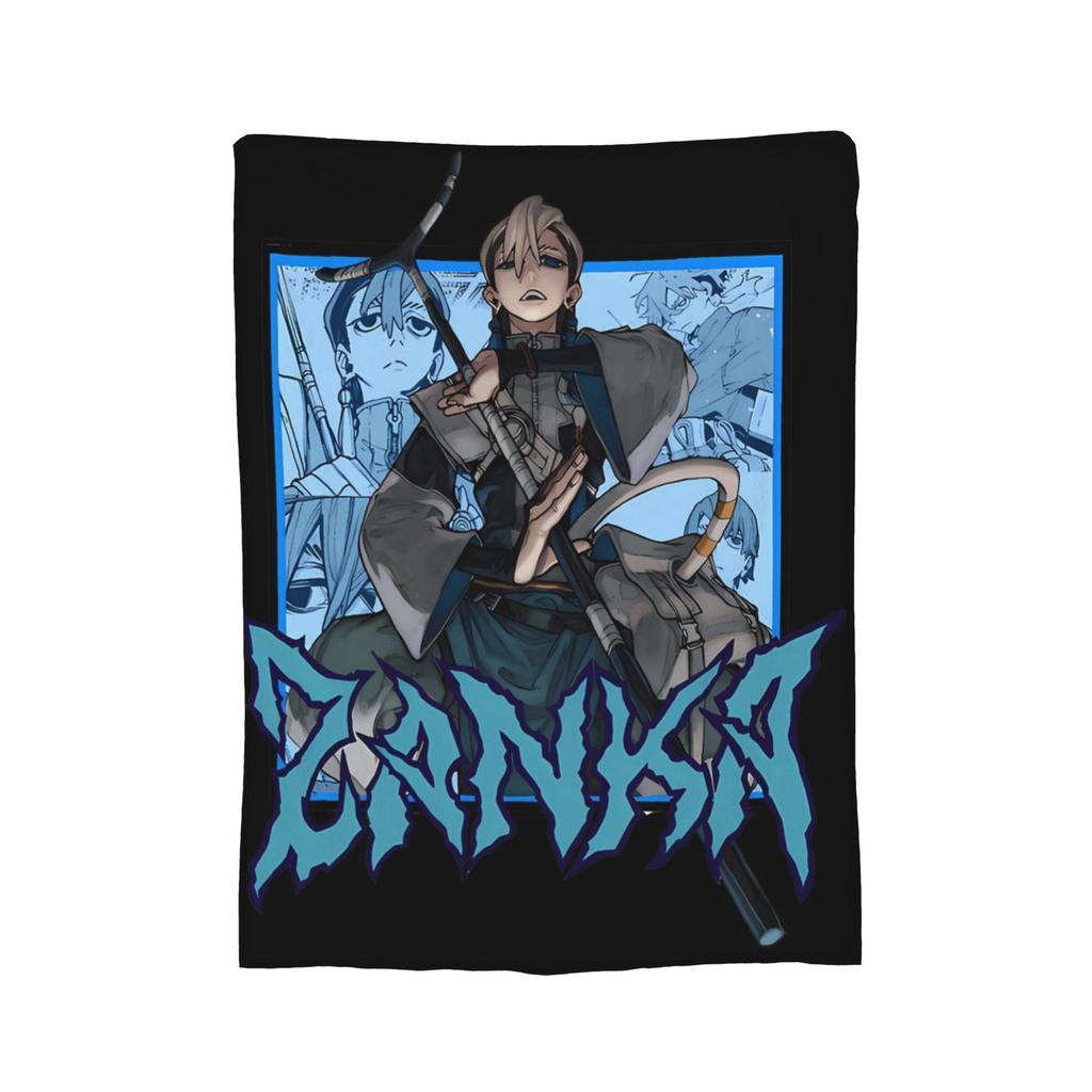 Anime Gachiakuta Cleaners Blanket Fleece Textile Decor  Breathable Lightweight Throw Blankets for Sofa Car Plush Thin Quilt