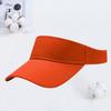 Hat female spring summer sun protection empty top hat embroidery sports outdoor outing visor cap cap male
