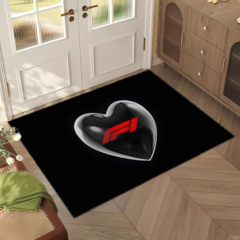 Formula 1 (41) Office Rug Elegant Floor Rug for Office Living Room Bedroom and Indoor Home Spaces