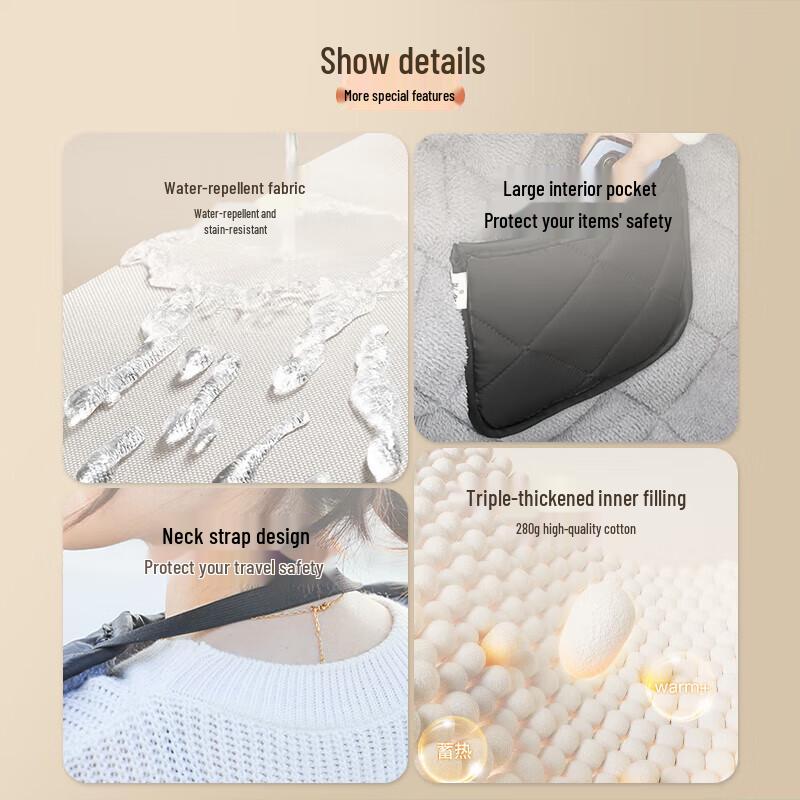 Zimní větruodolný a voděodolný návlek na nohy pro elektrickou koloběžku