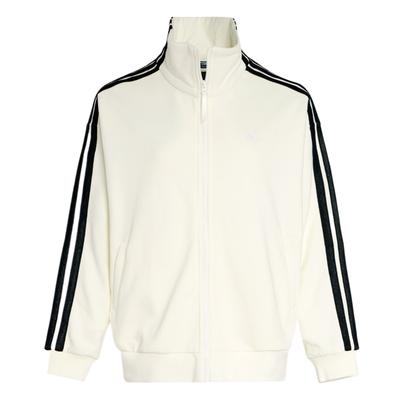3 Stripe Knit Loose Comfortable Casual Jacket Women Jacket KS2817