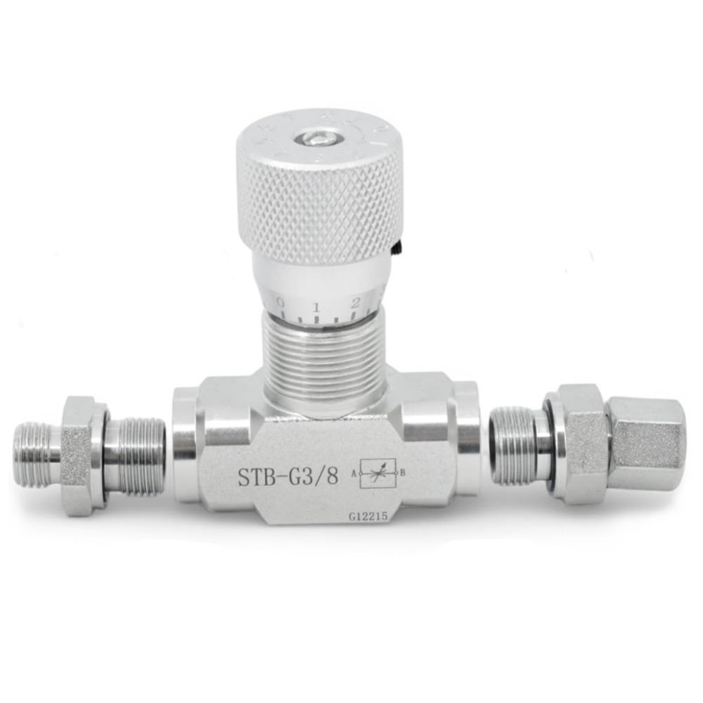M14 Thread Connector Hydraulic Flow Control Valve Mini Excavator Valve For 1-2 Ton Mini Excavator