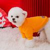 Pet puppy dog sweater teddy than bear puppy cat anti-hair loss spring warm two-legged clothes