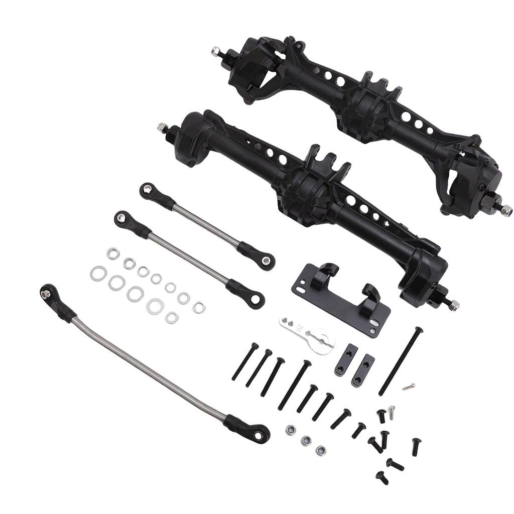 Front and Rear Axle Replacement for   SCX10 II 1Celsius10 Scale RC Crawler Upgraded Axle Set