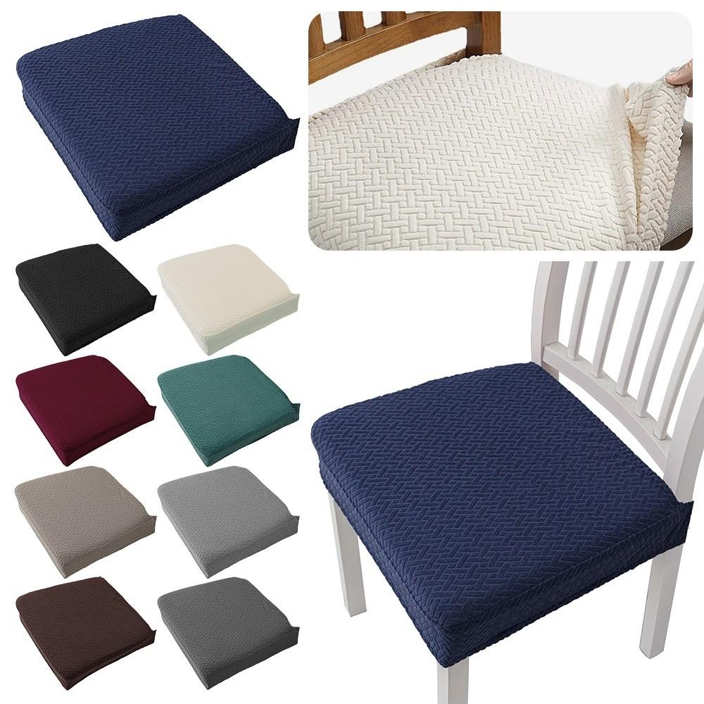 Removable Slipcover Washable Anti-Dust Chair Covers Jacquard Chair Seat Covers Upholstered Chair