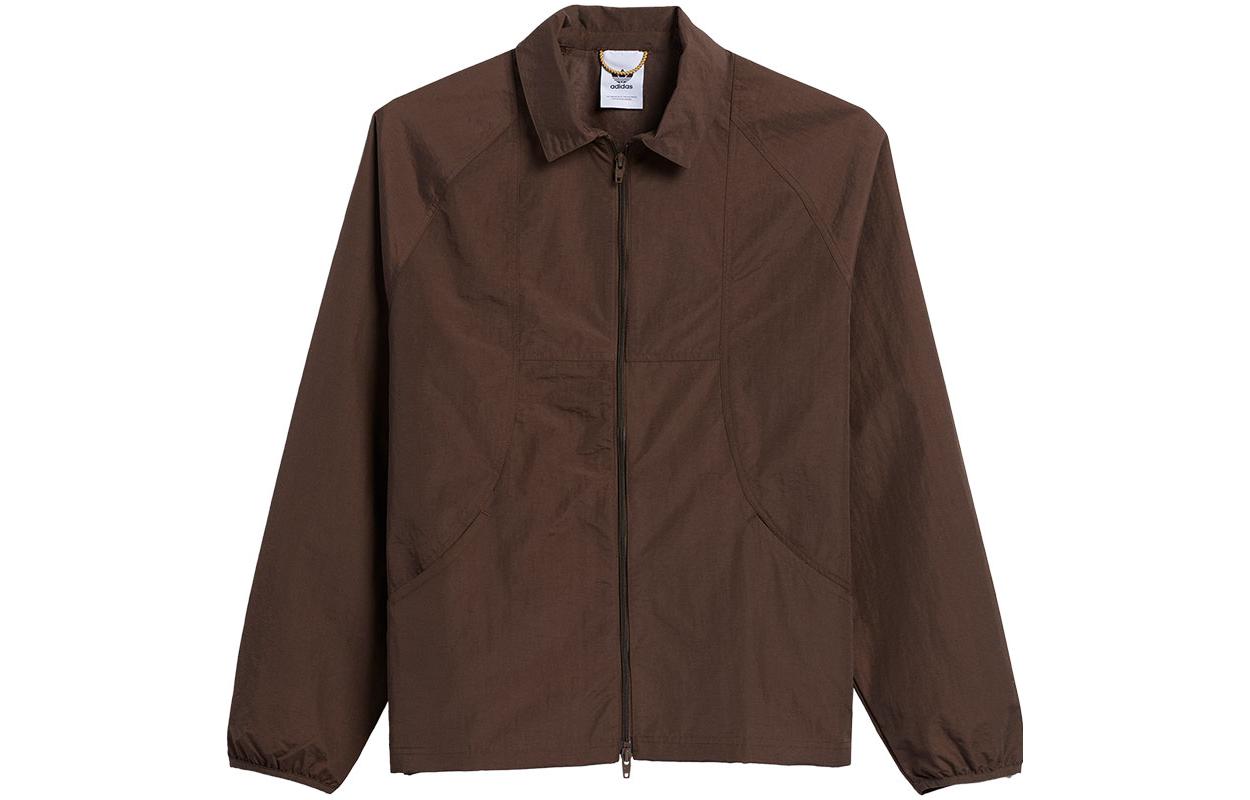 Adidas Originals Jackets Unisex Umber Lapel Moderate Workwear HA1282 XS