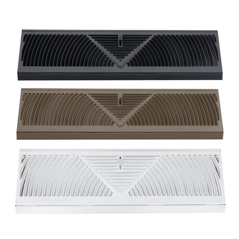 18 Inch Floor Vent Strong 180 Degree Air Distribution Easy To Clean Removable Cover Quiet Designs Air Vent for Home Use