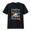 Cruising Into My 60th Birthday Family Cruise 60 T Shirt Vintage Washed Top For Everyday Wear Graphic Stretched Breathable