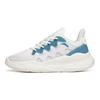 Anta Lifestyle Serie Stoff Synthetisches Leder Rutschfest Abriebfest Low-Top Freizeitschuhe Herren Sneaker Weiß Blau 112138860-2