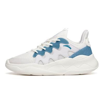 Lifestyle Series Fabric Synthetic Leather Non-Slip Wear-Resistant Low-Top Casual Shoes Men Sneakers White Blue 112138860-2