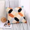 Colorful Abstract Geometric Pattern Polyester Decorative Cushion Cover Throw Pillow Cover for Sofa Living Room Home Decoration