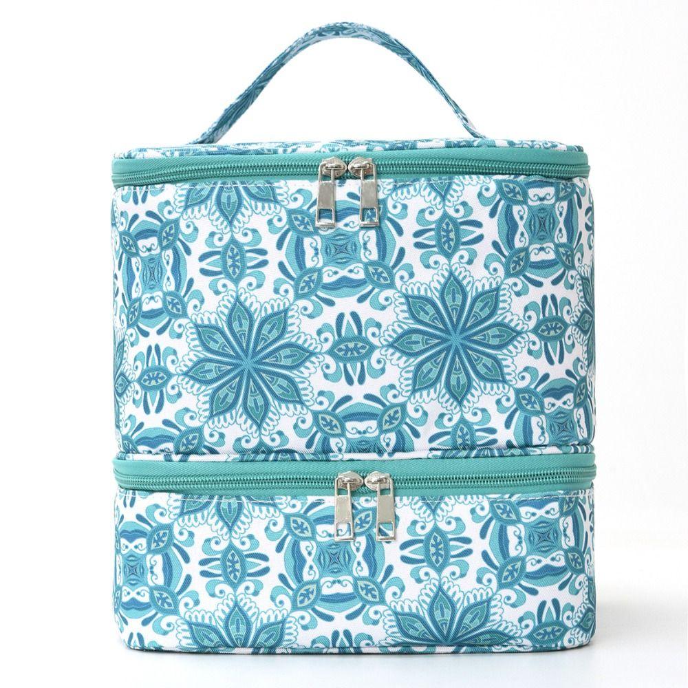 New Double-layer Nail Polish Storage Bag Large-capacity Multi-function Cosmetic Bags Nail Care Tool Storage Box