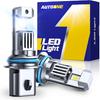 AUTOONE 9012 LED Bulb, 800% Brighter, 3 Min Quick Tall, 20 Years Lifespan, No Flicker, 99% Compatibility