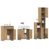 VidaXL 4-piece Bathroom Furniture Set Engineered Wood, Bathroom Cabinet, Bathroom Cupboard, Furniture 3328942