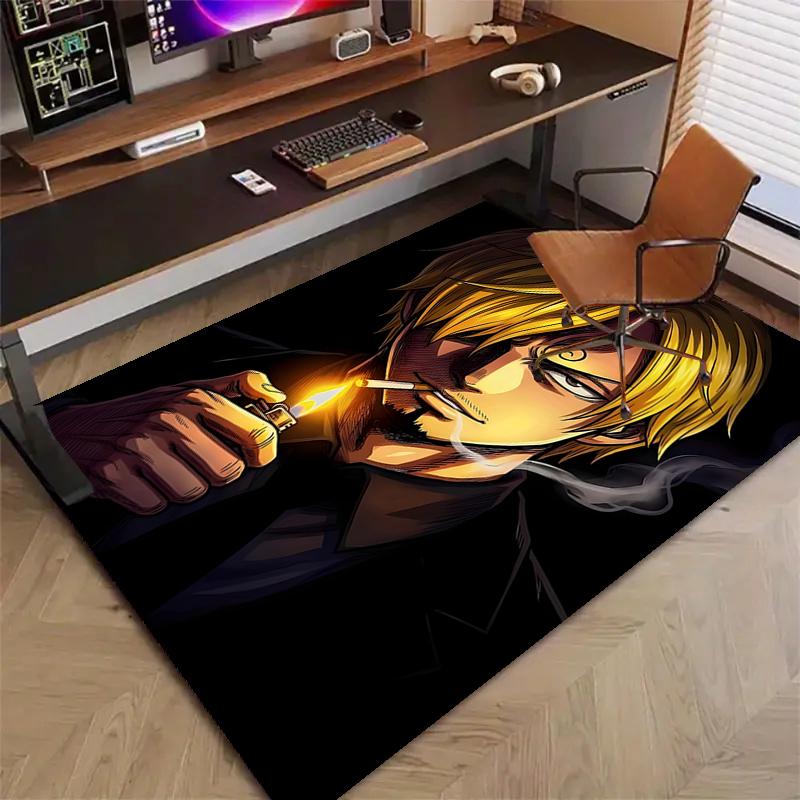 S-SanjiPrinted Area Rug Carpet for Bedroom Living Room Home Decor Rugs Mat Non Slip Mat Rug for Bedside