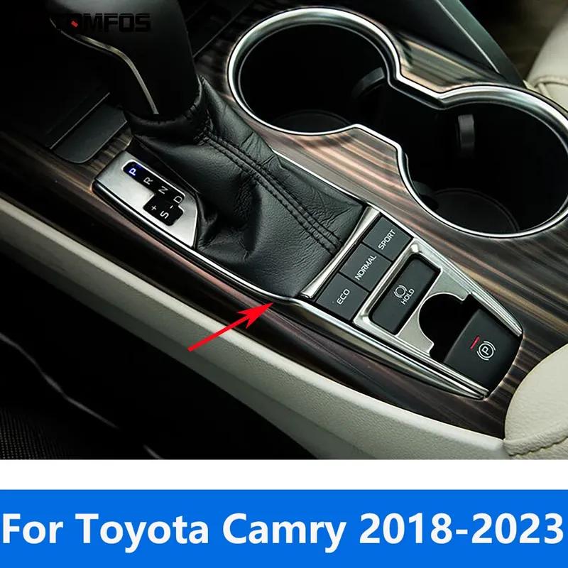 For Toyota Camry 2018 Gear Shift Box Cover Electronic Handbrake Parking Brake Button Trim Accessories