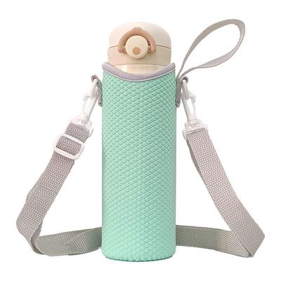 Futakuchi Water Bottle Case with Shoulder Cold For 500ml 600ml Plastic Bottle Plastic Bottle Crossbody Water Thermal Insulation Water Bottle Plastic