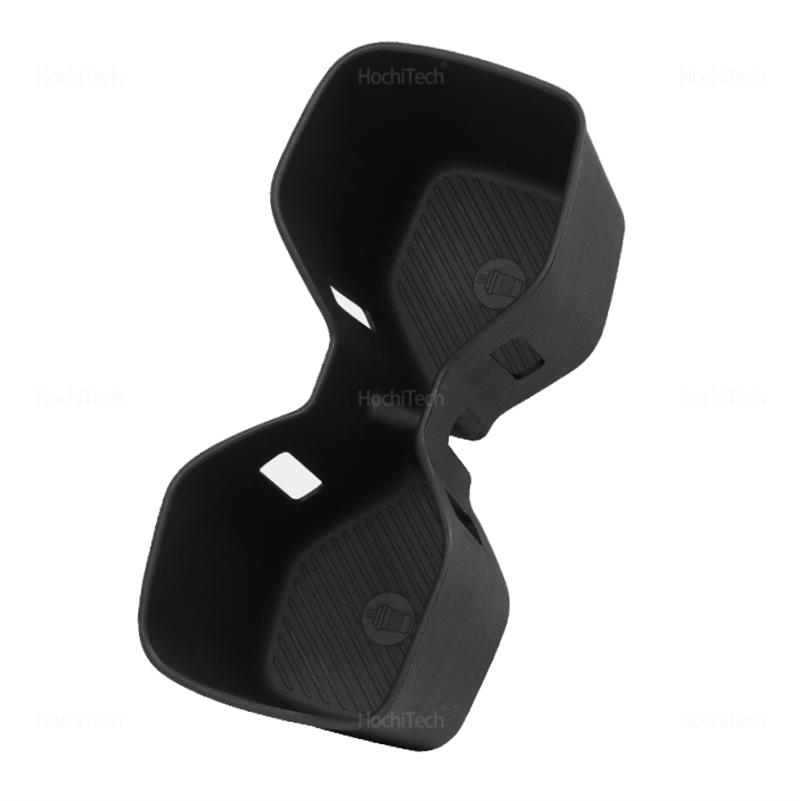 Rear Water Cup Holder Accessories for Kia EV9 MV 2025 2025 Non Slip Shock-Absorbing Rear Drinks Holder Storage Box Tidying Tray