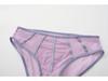 French Color Block Low-Waist Mesh Hip-Hugging Briefs for Women