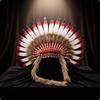 Feather Headdress Feathered Headpiece Theatrical Costume for Artists, Cosplayers,