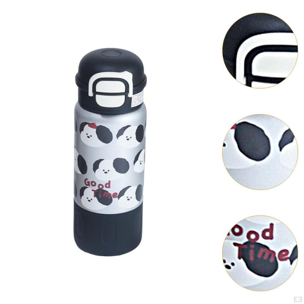 Cartoon Design Insulated Water Cup for Children Sports and Hiking