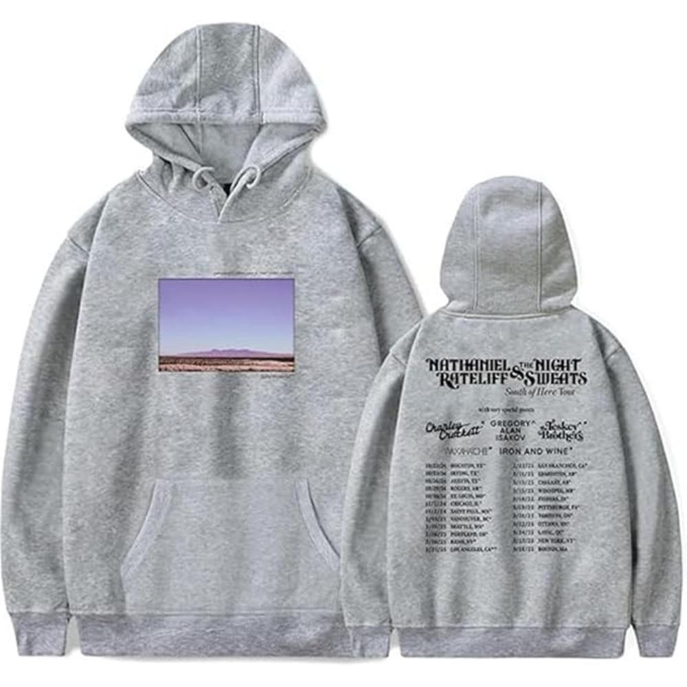 Nathaniel Rateliff Merch Sud De Aqui Tour Men's Hoodie