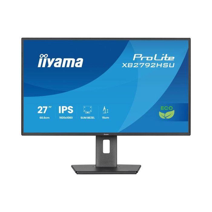 Iiyama ProLite XB2792HSU B1 écran plat de PC 68,6 cm (27) 1920 x 1080 pixels Full HD LED Noir