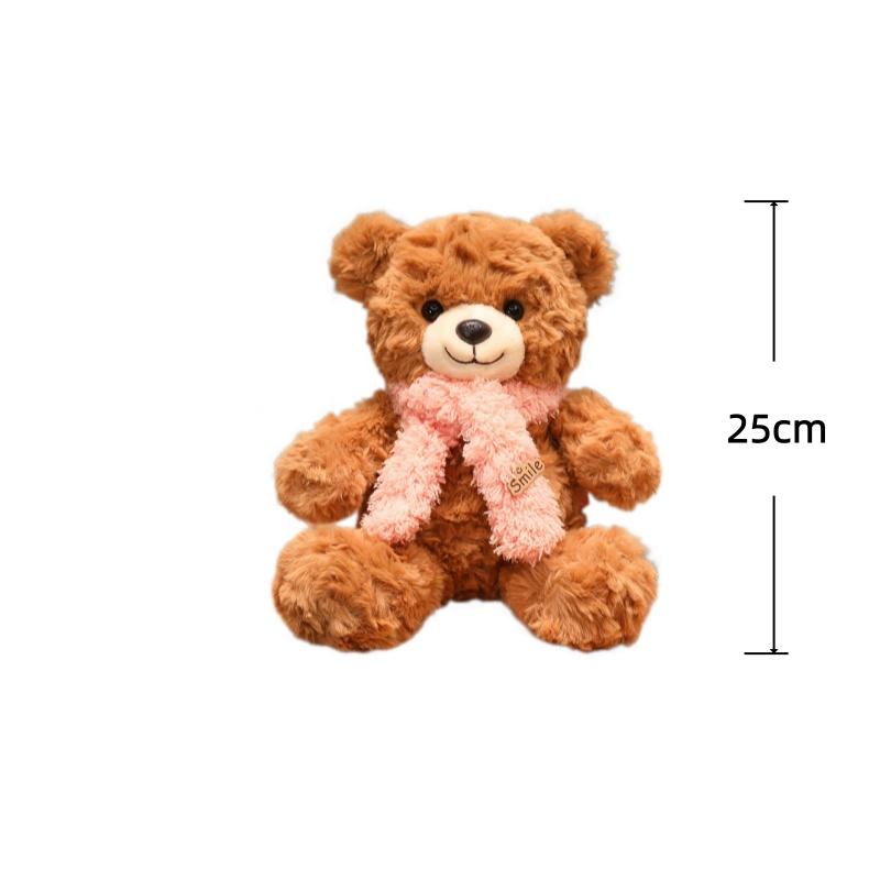 Bear Plush Toys Dressing Bear Stuffed Doll 25Cm Kawaii Toys Hobbies Collection Adorably Home Decor Dolls Kids Birthday Gifts