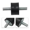 1Pcs M5 M6 Rubber Vibration Isolato Thread Rubber Shock Crash Pad Damper Bobbin Mount Anti Vibration Bobbin Isolator