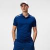 J.Lindeberg Men's Breathable Logo Golf Polo Shirt 52433Z001