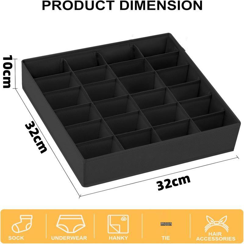 Foldable Large Capacity Underwear & Lingerie Drawer Storage Box