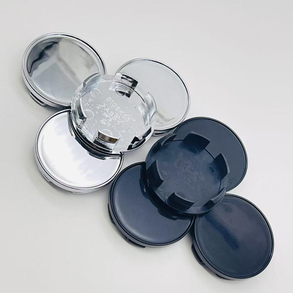 4Pcs/Set 53mm Without LOGO Sticker Car Wheel Hub Center Cap Cover Universal Replacement Parts Accessories