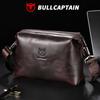 Leather Goods Shoulder Messenger Bag Men'S Leather Large Capacity First Layer Oil Wax Cowhide Card Horizontal Ipad Bag